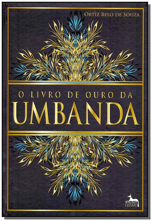 Capa do livro Livro de Ouro da Umbanda, de Ortiz Belo de Souza