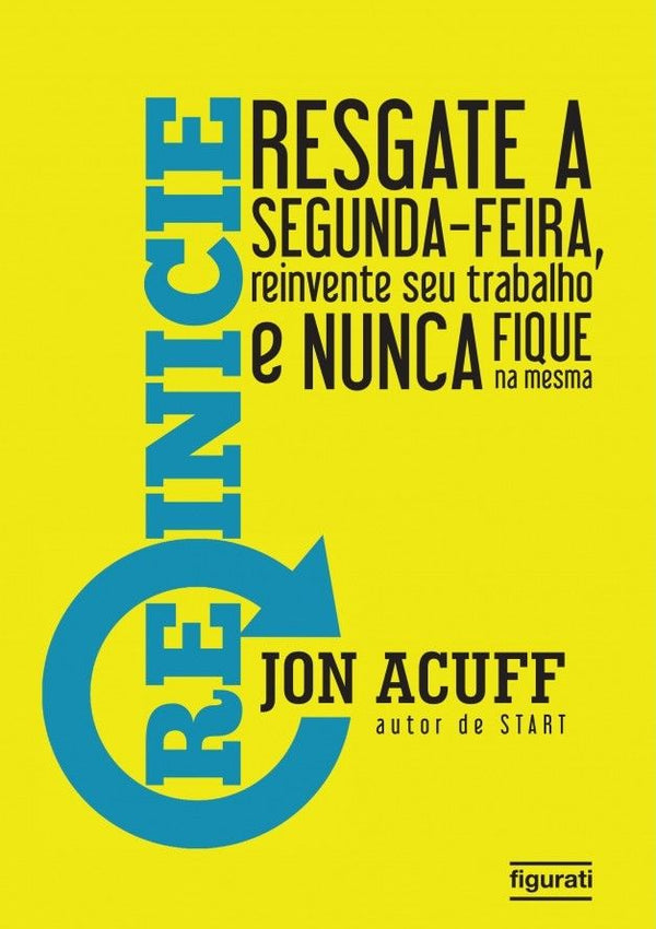 Capa do livro Reinicie, de Jon Acuff