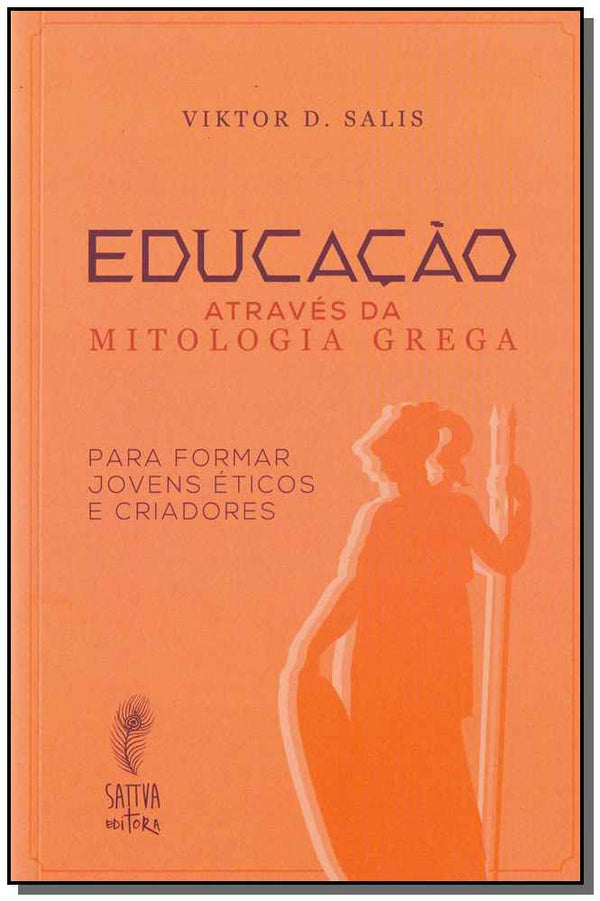 Capa do livro Educação Através da Mitologia Grega, de Viktor D. Salis