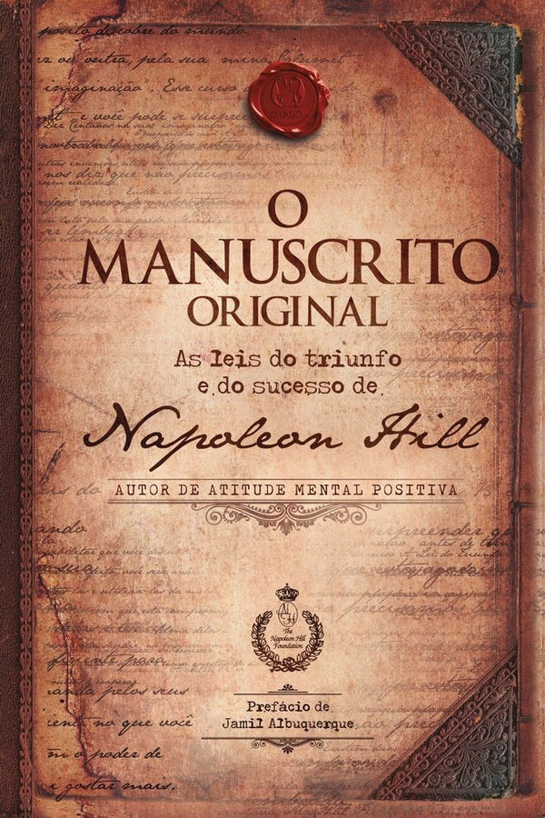 Capa do livro O Manuscrito Original, de Napoleon Hill