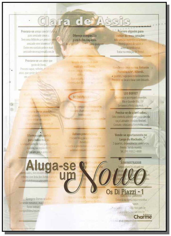 Capa do livro Aluga-Se um Noivo, de Clara de Assis