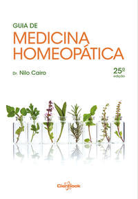 Capa do livro Guia de Medicina Homeopática, de Dr.nilo Cairo