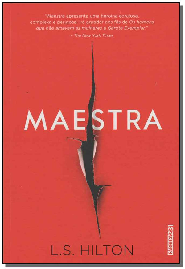 Capa do livro Maestra, de L. S. Hilton