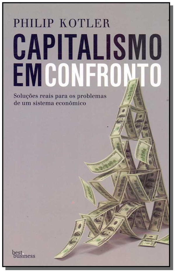 Capa do livro Capitalismo em Confronto, de Philip Kotler