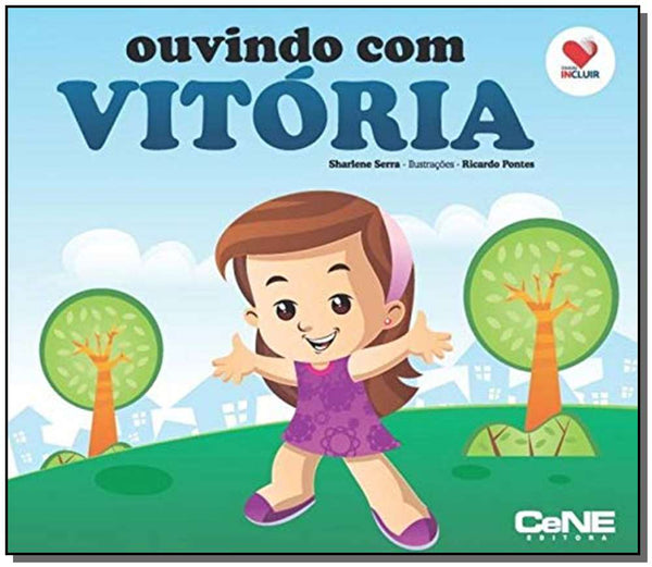 Capa do livro Ouvindo com Vitória, de Sharlene Serra, Ricardo Pontes