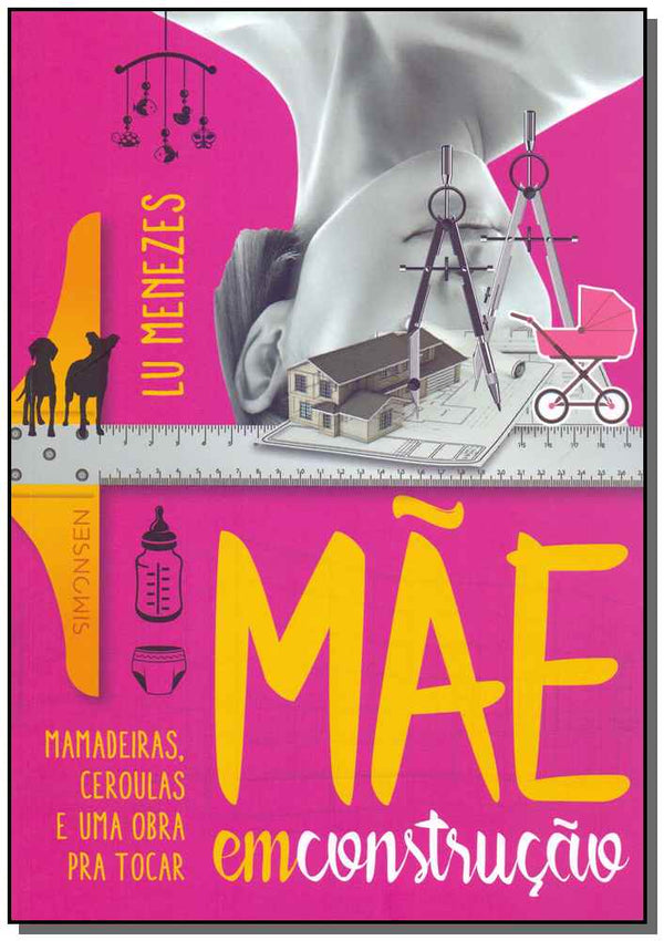 Capa do livro Mãe em Construção, de Lu Menezes