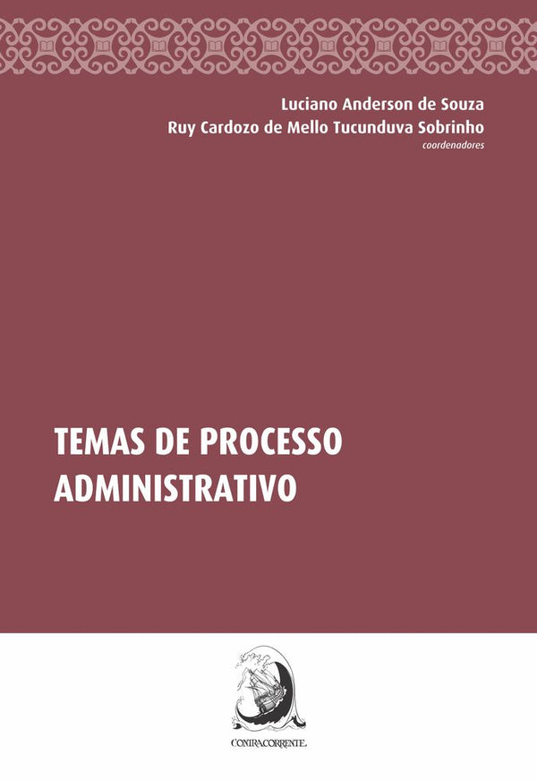 Capa do livro Temas de Processo Administrativo, de Luciano Souza, Ruy Sobrinho