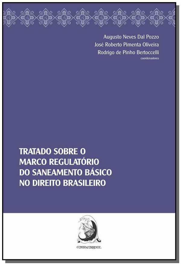Capa do livro Tratado sobre Marco Regulatório do Saneamento Básico no Direito Brasileiro, de Augusto Neves Dal Pozzo