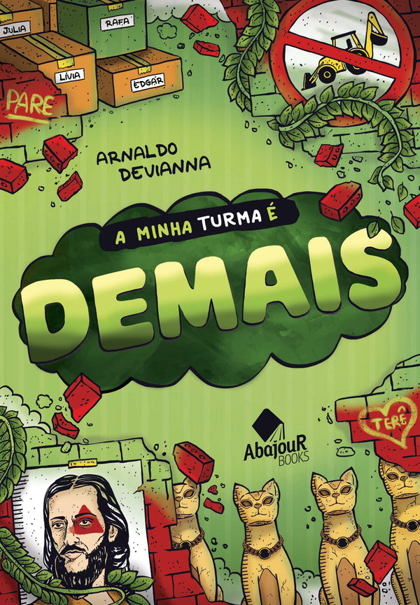 Capa do livro A Minha Turma É Demais, de Arnaldo Devianna