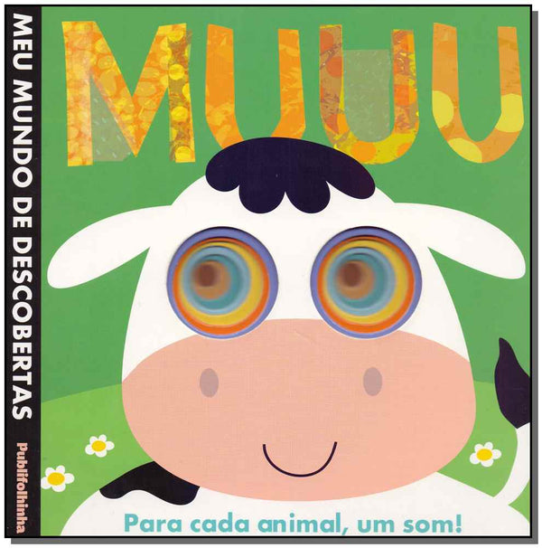 Capa do livro Meu Mundo de Descobertas: Muuu, de Jonathan Litton