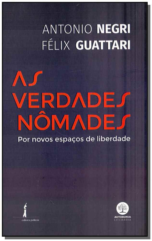Capa do livro Verdades Nômades, as, de Autonomia Literaria