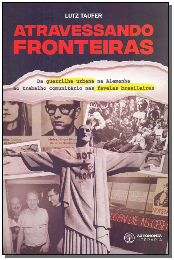 Capa do livro Atravessando Fronteiras, de Lutz Taufer