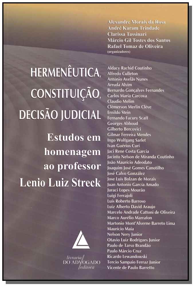 Hermenêutica, Constituição, Decisão Judicial - 01ed16