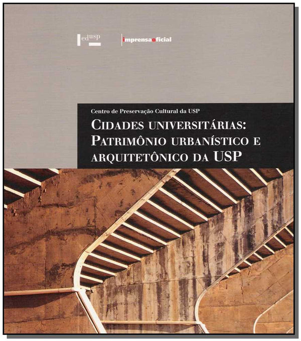 Capa do livro Cidades Univers.pat.urb.arquit.usp, de Imprensa-Diversos