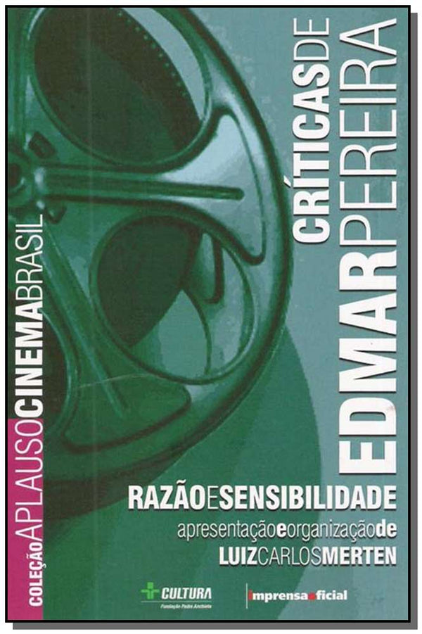 Capa do livro Edmar Pereira - Col.aplauso, de Luiz Carlos Merten