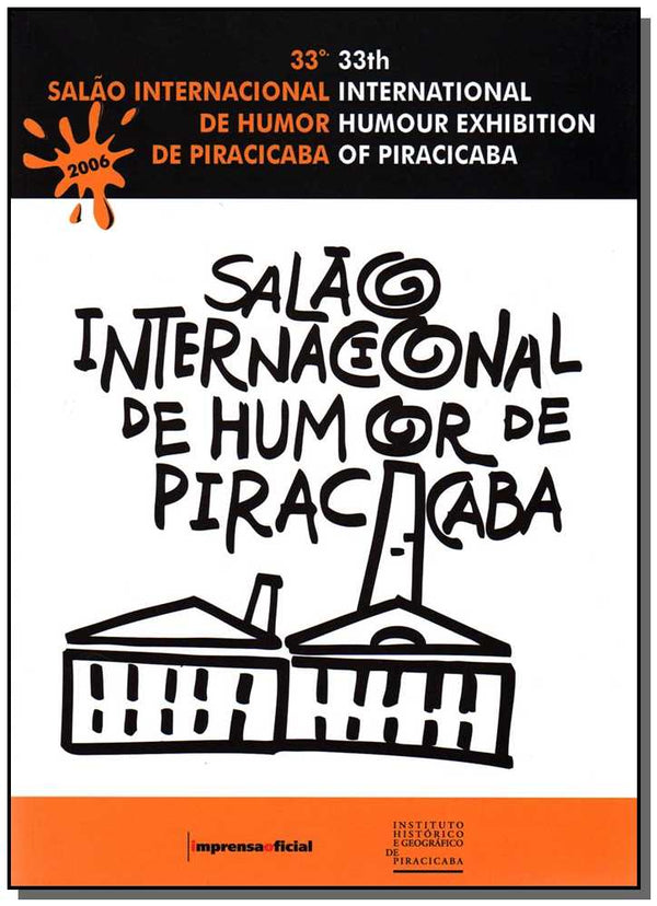 Capa do livro Trigéssimo 3 Salão Int.humor de Piracicaba, de Imprensa-Diversos