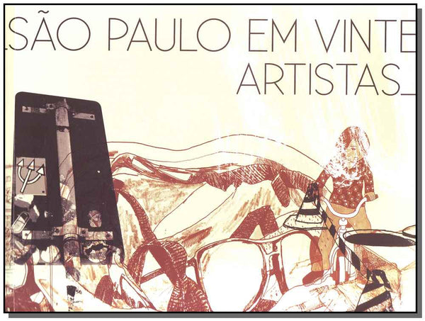 Capa do livro São Paulo em Vinte Artistas, de Alberto Hiar Junior