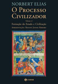 Capa do livro O Processo Civilizador 2 - Formação do Estado e Civilização, de Norbert Elias