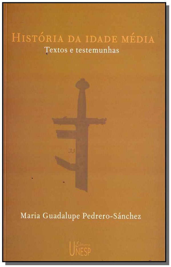 Capa do livro História da Idade Média - Textos e Testemunhas, de Maria Guadalupe Pedrero-Sanchez