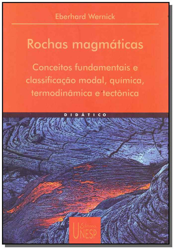 Capa do livro Rochas Magmáticas, de Eberhard Wernick