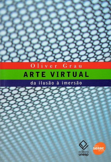 Capa do livro Arte Virtual, de Oliver Grau
