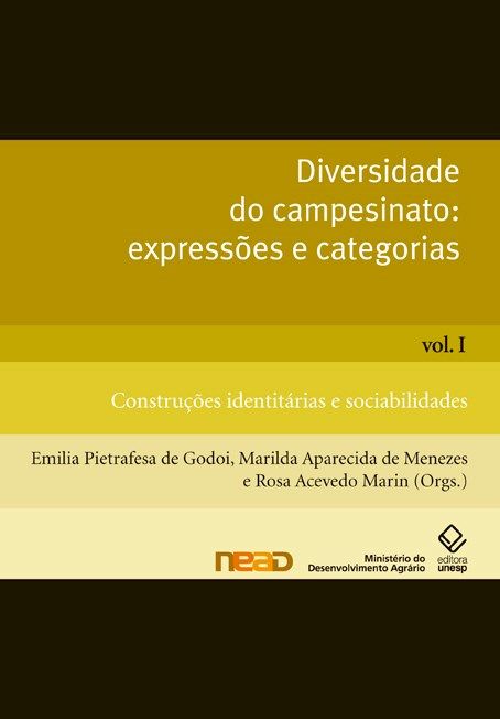 Capa do livro Diversidade do Campesinato - Vol. 01, de Godoi; Menezes; Marin (org.)