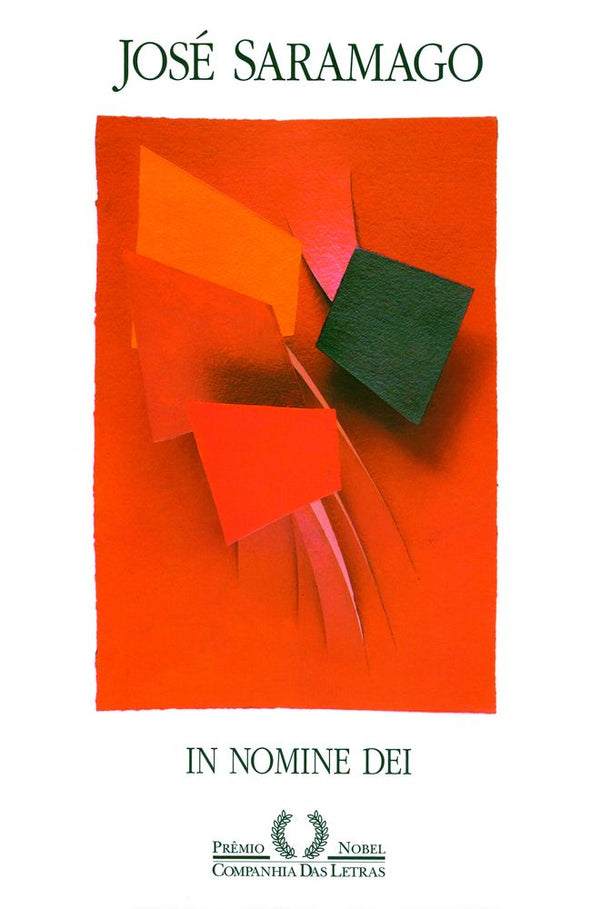 Capa do livro In Nomine Dei, de Jose Saramago