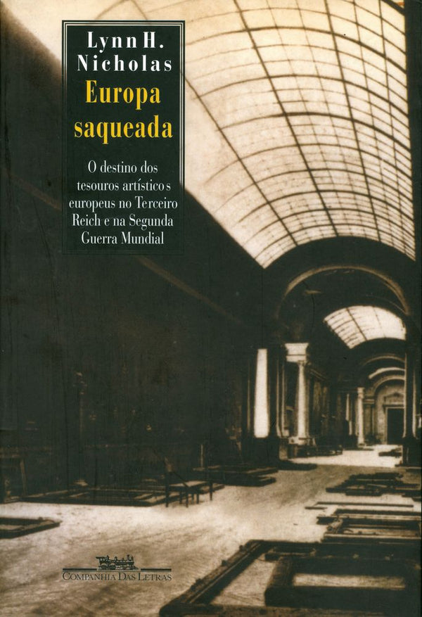Capa do livro Europa Saqueada, de Lynn H. Nicholas