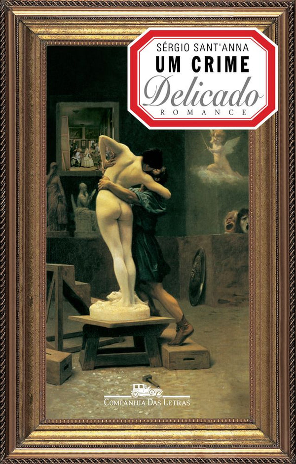 Capa do livro Um Crime Delicado, de Sergio Santanna