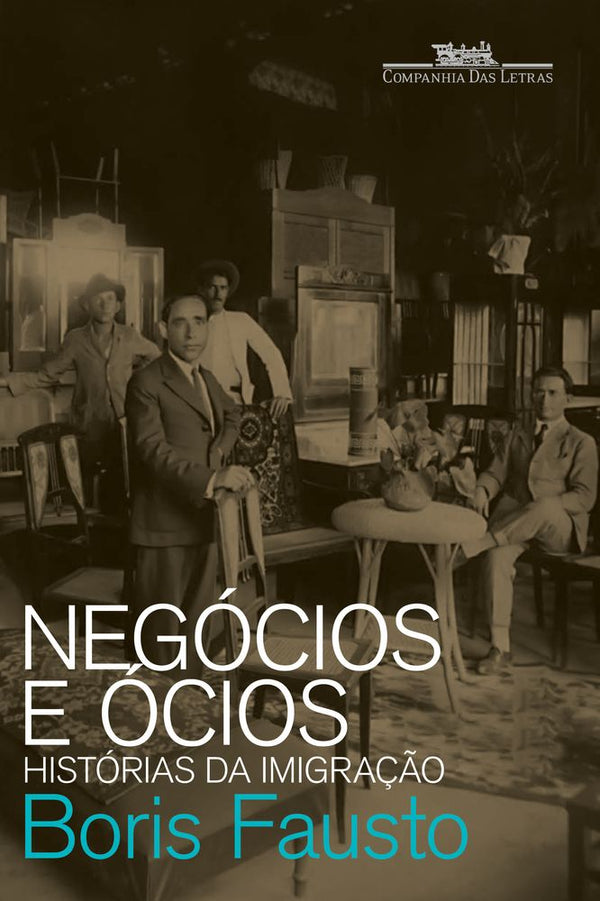Capa do livro Negocios e Ocios, de Boris Fausto