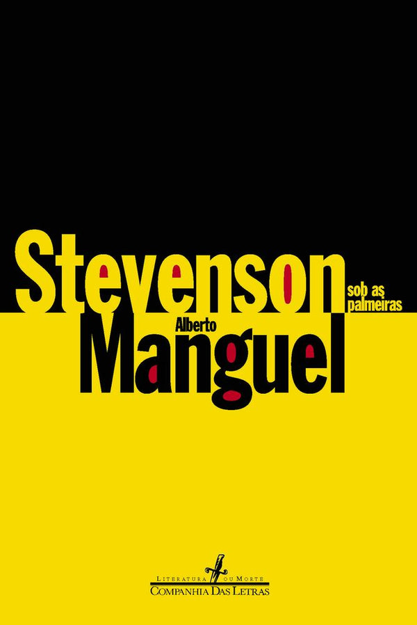Capa do livro Stevenson sob as Palmeiras, de Alberto Manguel