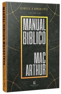 Capa do livro Manual Bíblico Macarthur - Repack, de John Macarthur