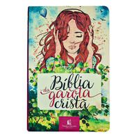 Capa do livro Bíblia da Garota Cristã, Ntlh, Aquarela, de Thomas Nelson Brasil