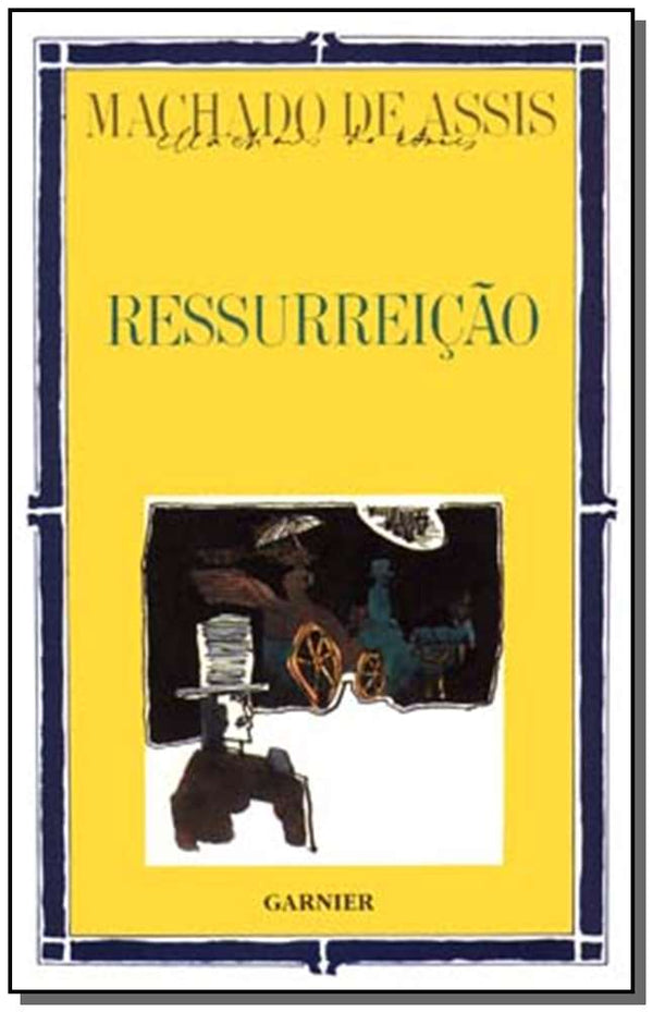 Capa do livro Ressurreição - Vol. 01, de Machado de Assis