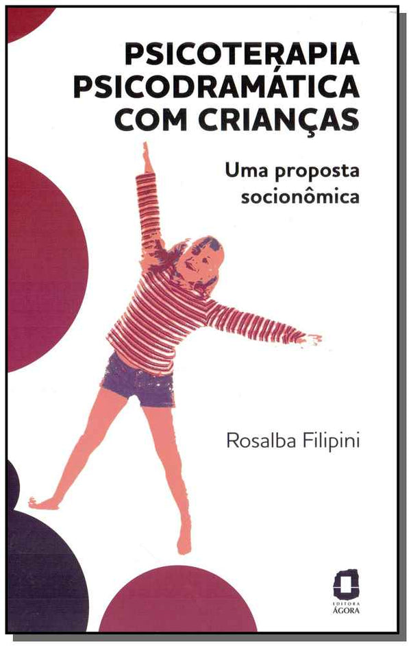 Capa do livro Psicoterapia Psicodramática com Crianças, de Rosalba Filipini