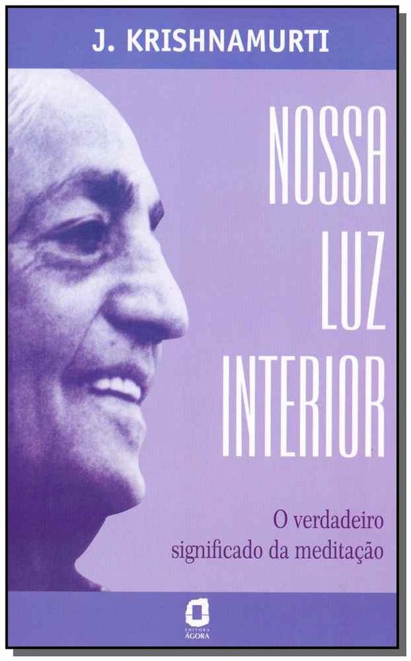 Capa do livro Nossa Luz Interior, de J. Krishnamurti