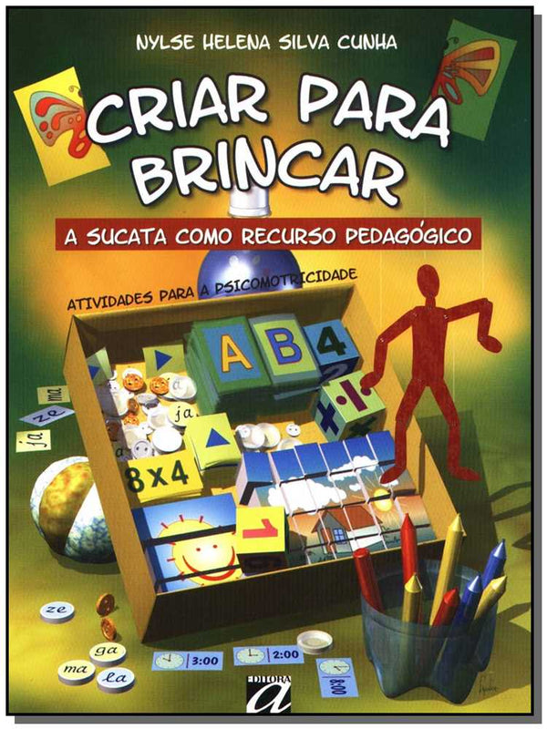 Capa do livro Criar para Brincar, de Nylse Helena S. Cunha