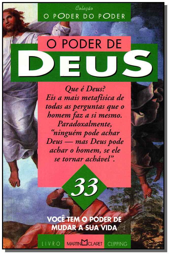 Poder de Deus, o - ( Martin Claret )