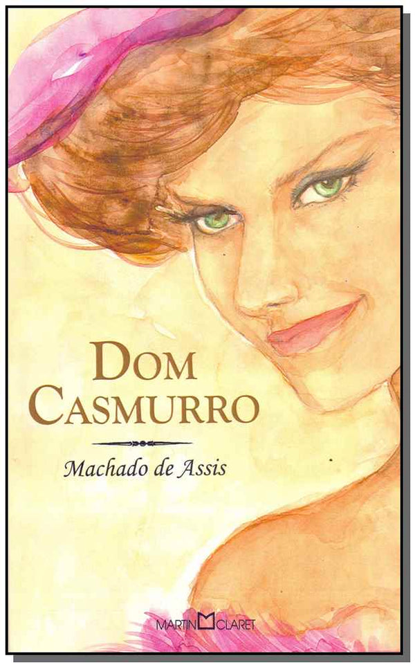 Capa do livro Dom Casmurro - Obra Prima, de Machado de Assis