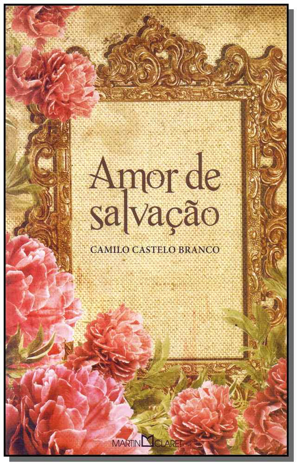 Capa do livro Amor de Salvação, de Camilo Castelo Branco