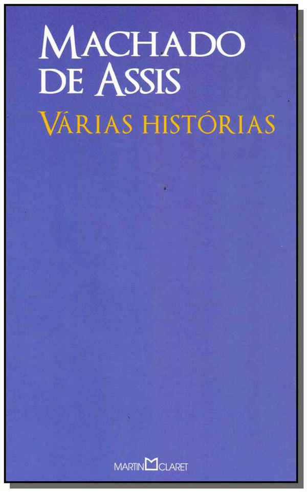 Capa do livro Várias Histórias - 03ed, de Machado de Assis