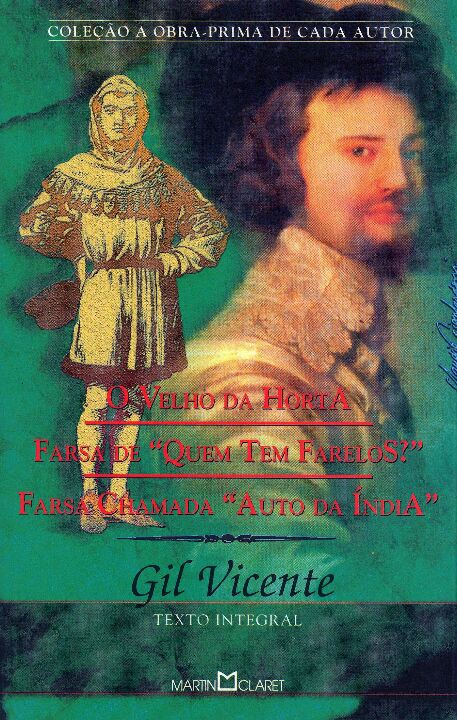 Capa do livro O Velho da Horta, de Gil Vicente