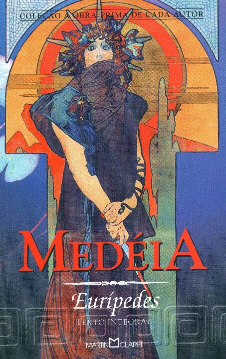 Capa do livro Medéia, de Euripedes