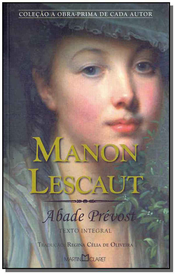 Capa do livro Manon Lescaut, de Abade Prevost