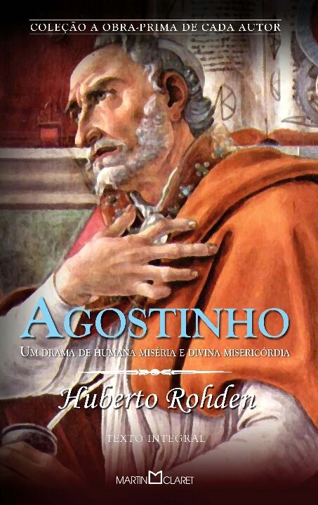 Capa do livro Agostinho, de Huberto Rohden
