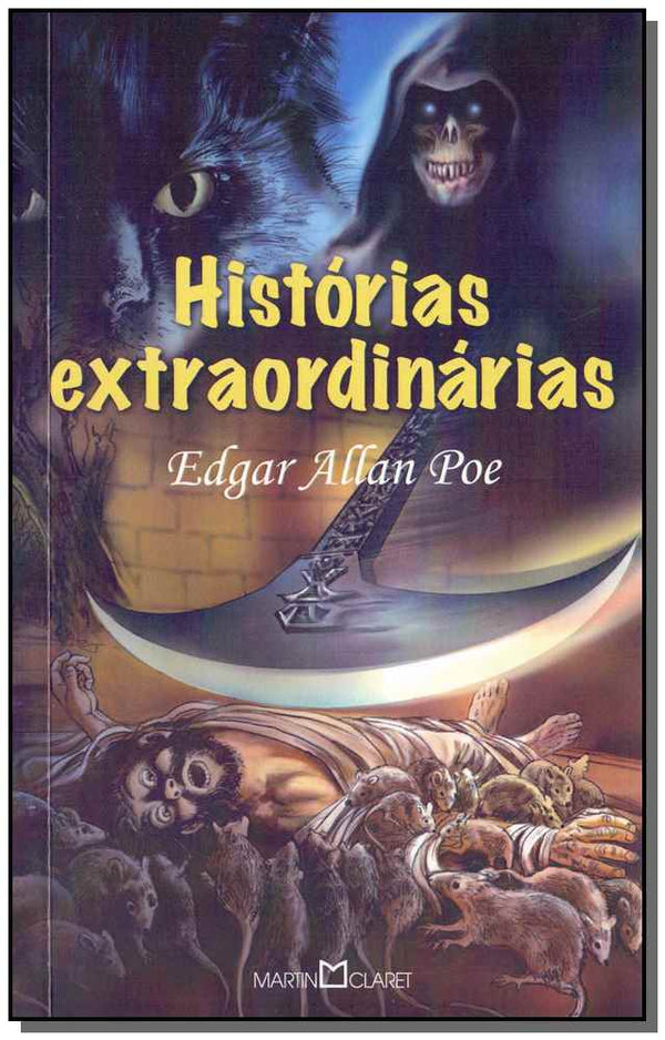 Capa do livro Histórias Extraordinárias, de Edgar Allan Poe