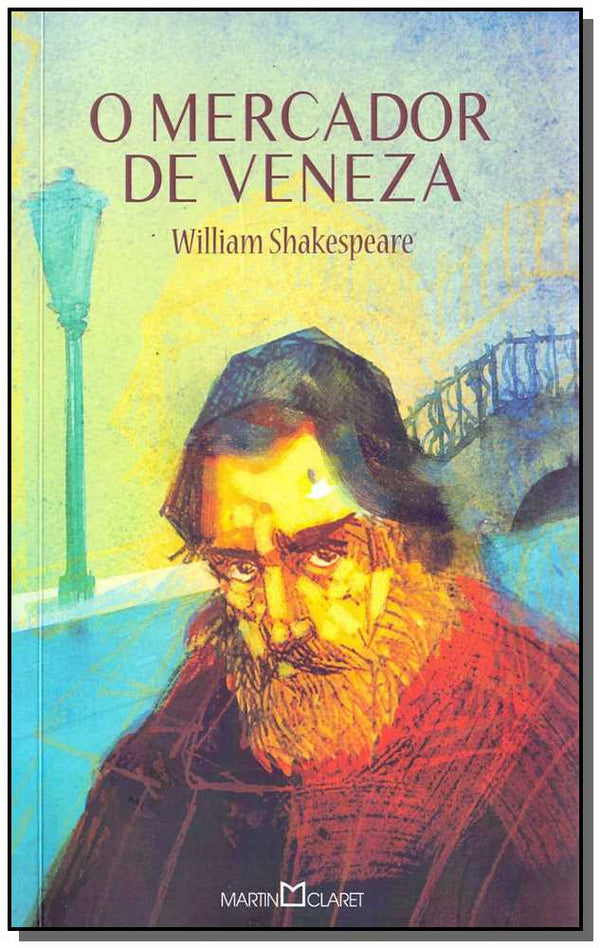 Capa do livro Mercador de Veneza, o 01, de William Shakespeare