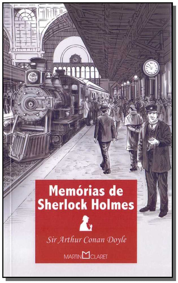 Capa do livro Memórias de Sherlock Holmes, de Arthur Conan Doyle
