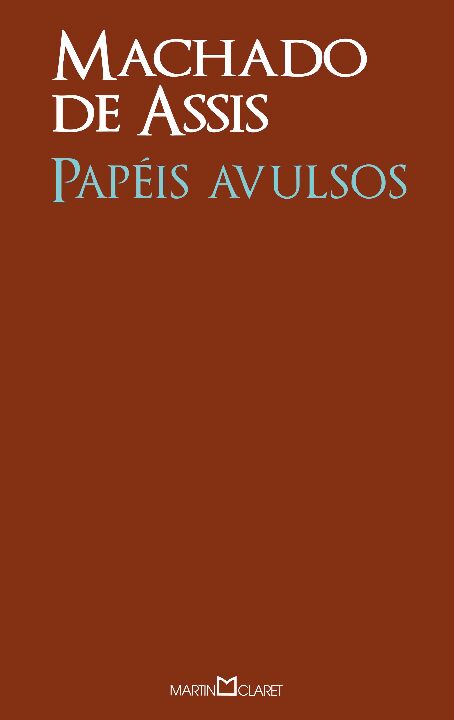Capa do livro Papéis Avulsos, de Machado de Assis