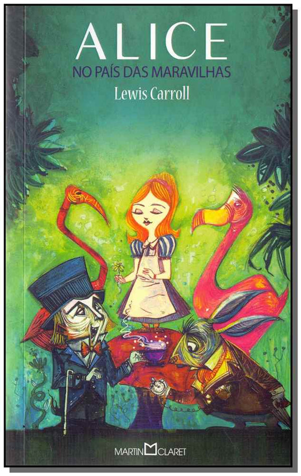 Capa do livro Alice no Pais das Maravilhas - (Martin Claret), de Lewis Carroll